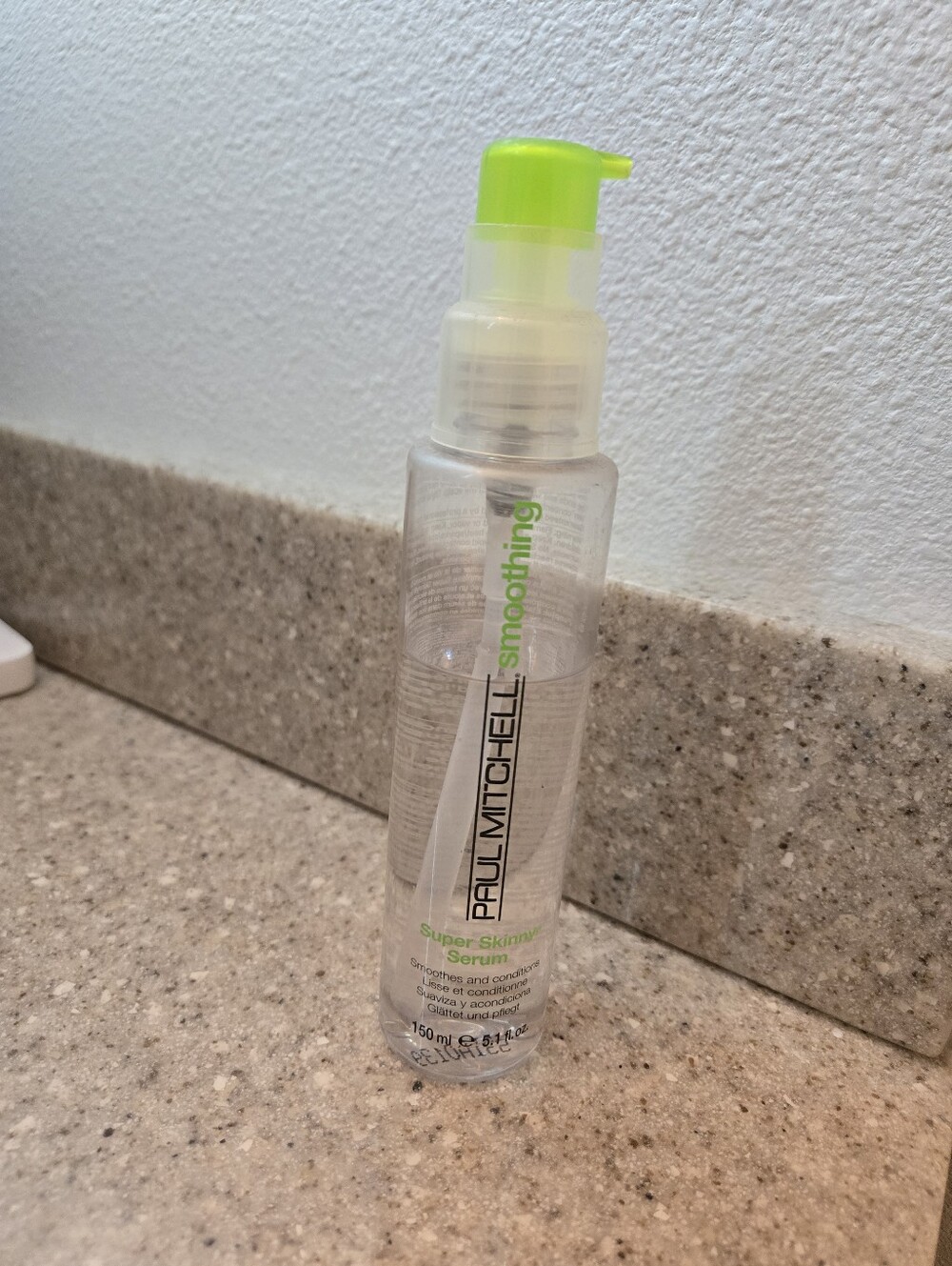 Paul Mitchell Clear Serum Bottle with Lime Green Pump